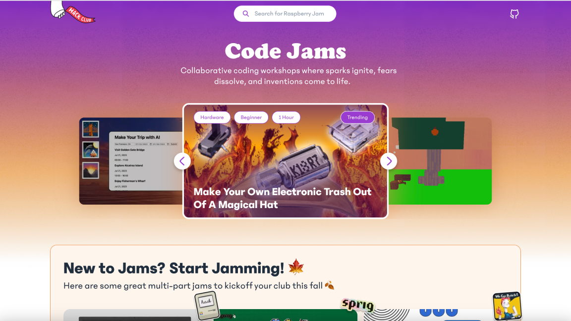 creative workshop platform for teens to learn how to code with friends